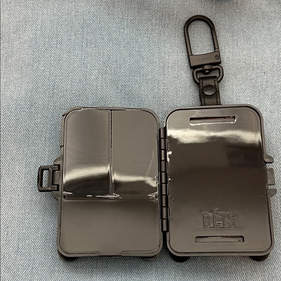 BEIS Black Micro Roller bag charm. - Picture 3 of 5